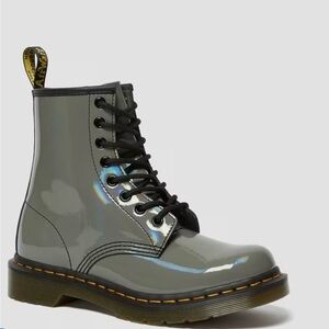 Gunmetal Rainbow Dr. Martens